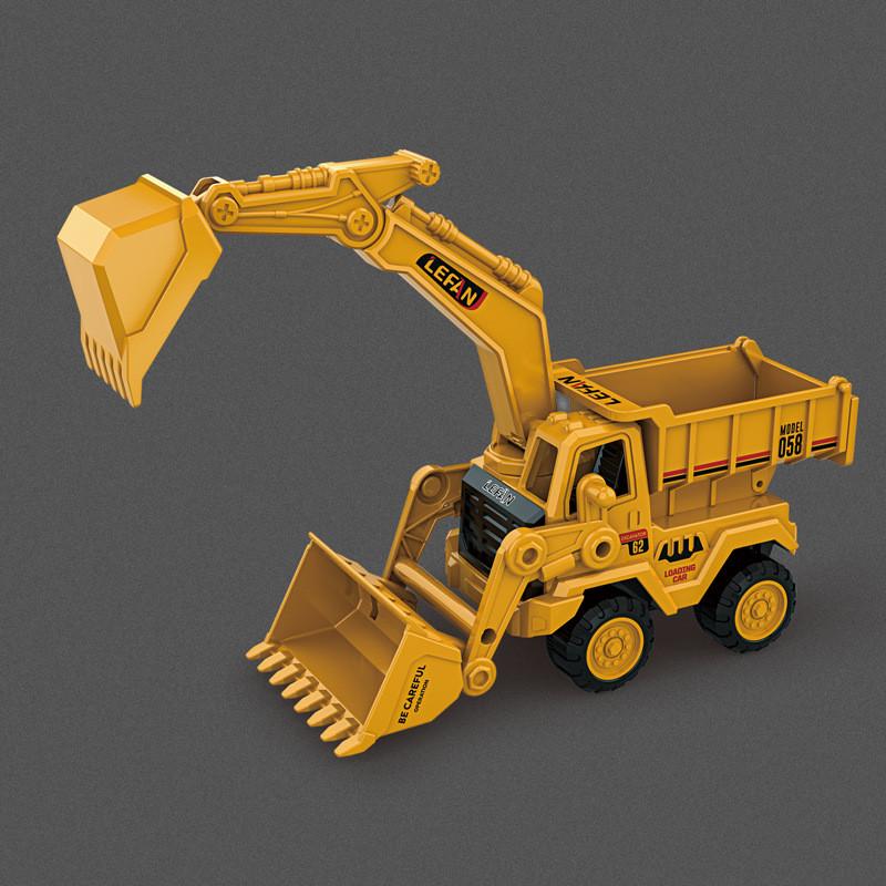 Inertia Construction Vehicle Toy Boy Child Multicomponent Movement Development