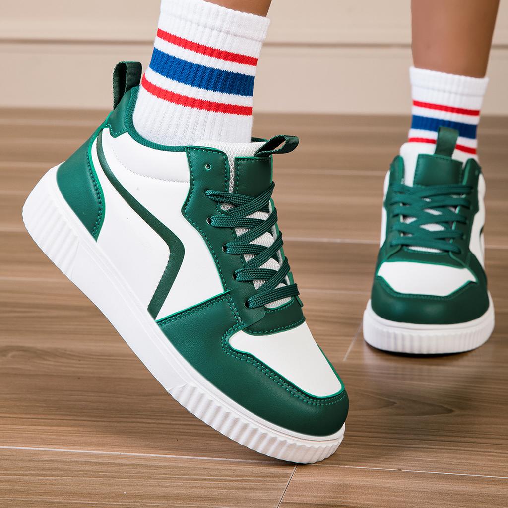 MCTIN Herrenschuhe Frühling Atmungsaktive All-Match-Schuhe Damen Verschleißfeste Flats Sneakers