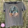 Stevie Nicks Retro Sommer Neu Unisex Freizeitmode YK Baumwoll-T-Shirt
