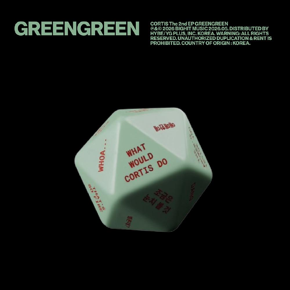 Предзаказ CORTIS Второй мини-альбом GREENGREEN Версия Dice