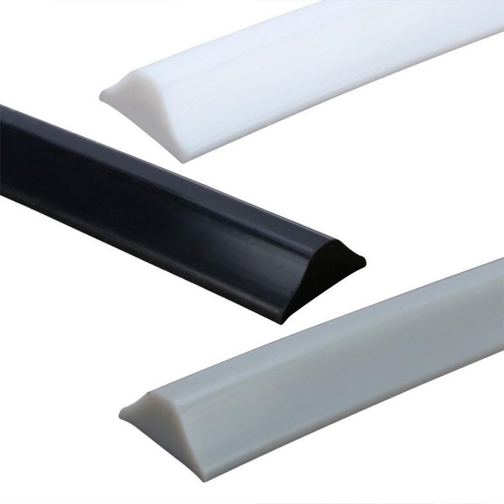 Silicone Material Water Retaining Strip Foldable Design Shower Threshold Barrier  Wet Area