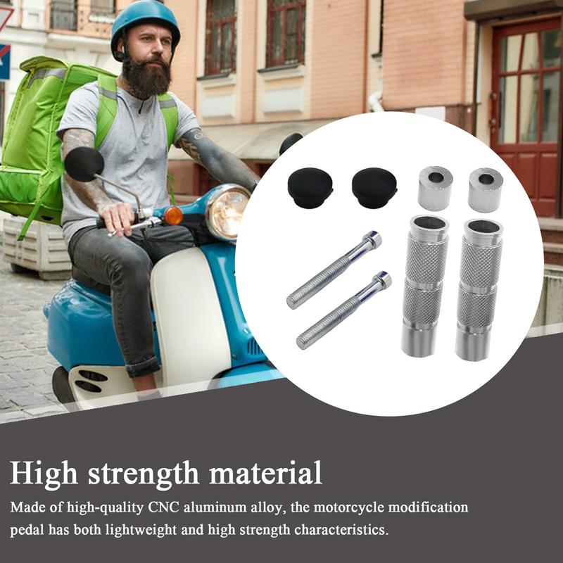 Podnóżki motocyklowe Podnóżki pasażera Pedały ze stopu aluminium Części zamienne Modyfikacja Do kolarstwa górskiego Gravel Rower elektryczny