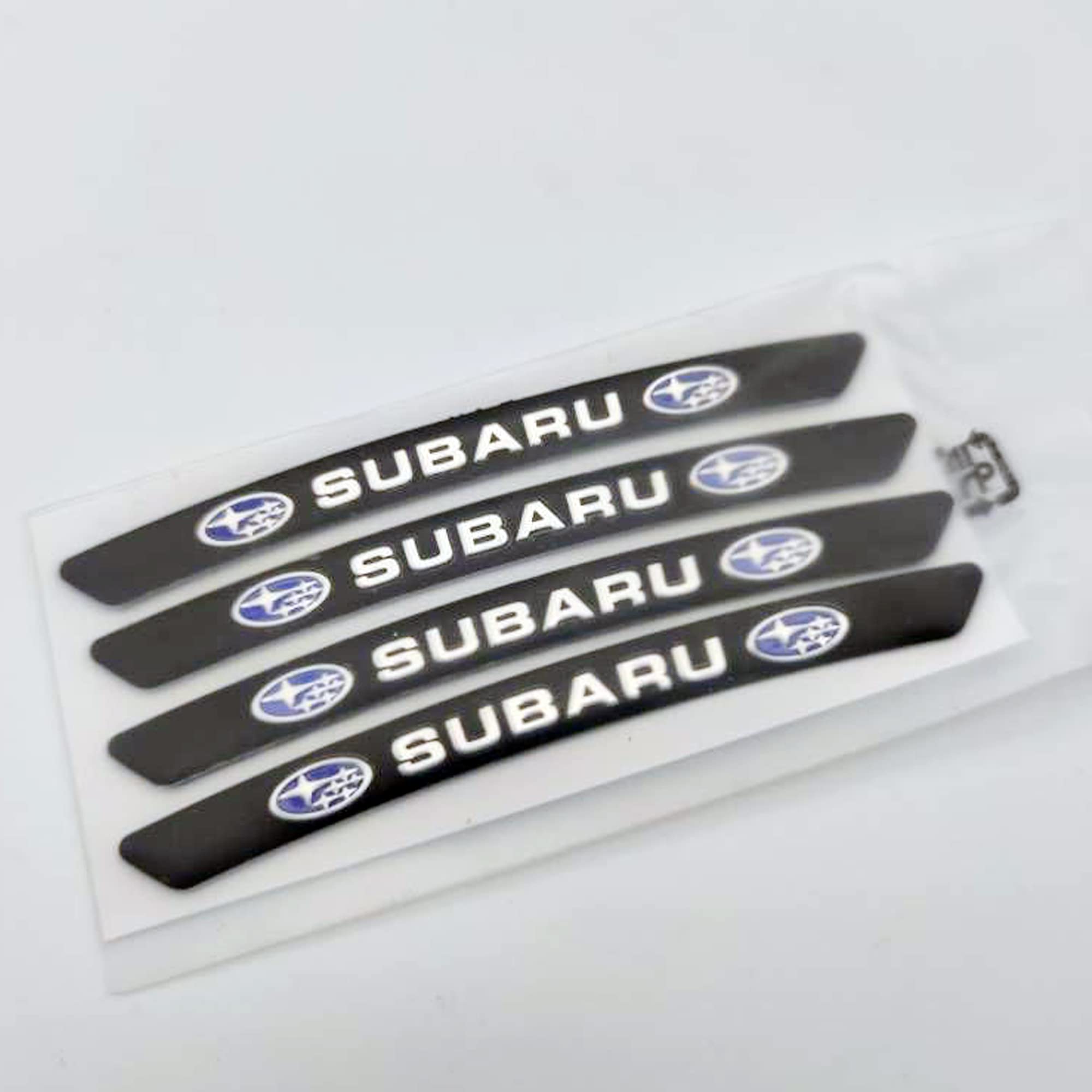 

Наклейка на обод колеса Скрыть царапину Крутой черный Subaru чёрный