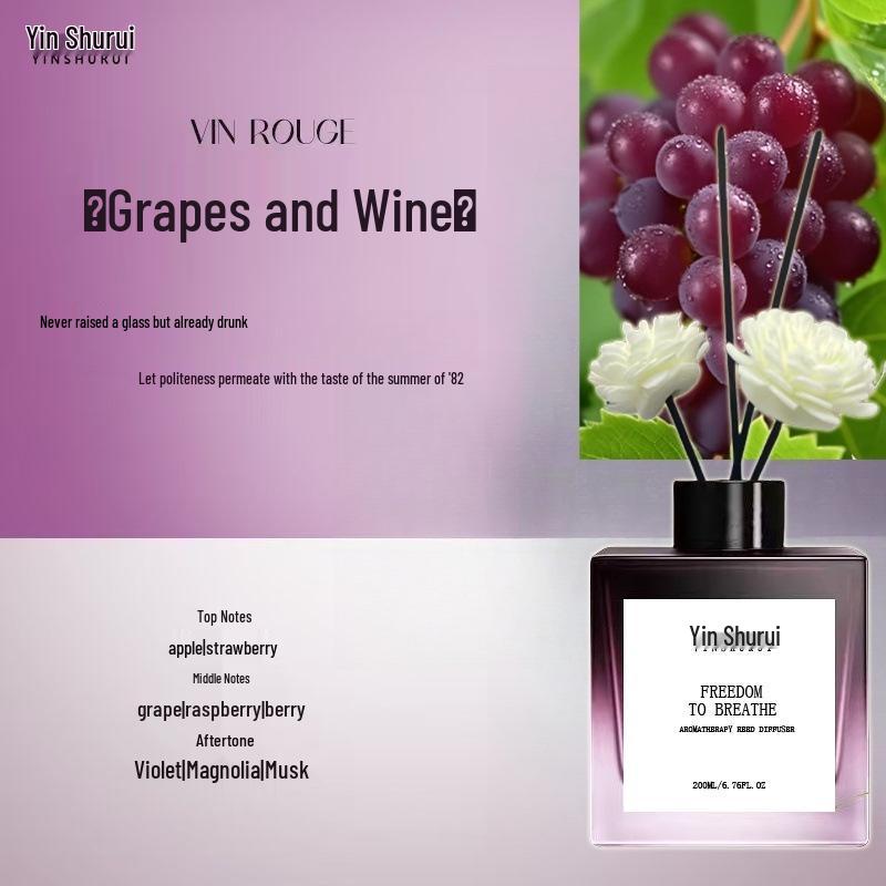 

200 мл Аромадиффузор для дома и отеля с ароматом винограда, Нежный аромат для гостиной Grape and Wine