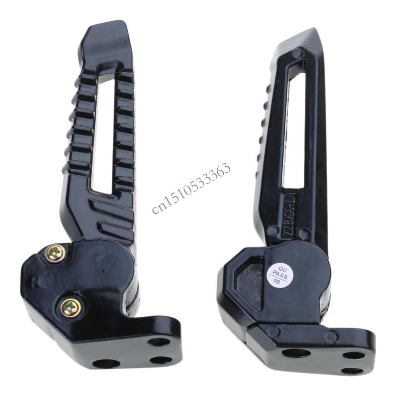 090E Motorbike Accessory Foot Pedal Footrests Easy Installation Footrest Pedal for 150cc 125cc Motorcycle Foot Pegs Universal