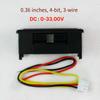 1PC Digital Voltage Meter 0.36 In DC Digital Voltmeter Measurement 0-33V Three-wire 4-digit Voltage Tester Electrical Parts