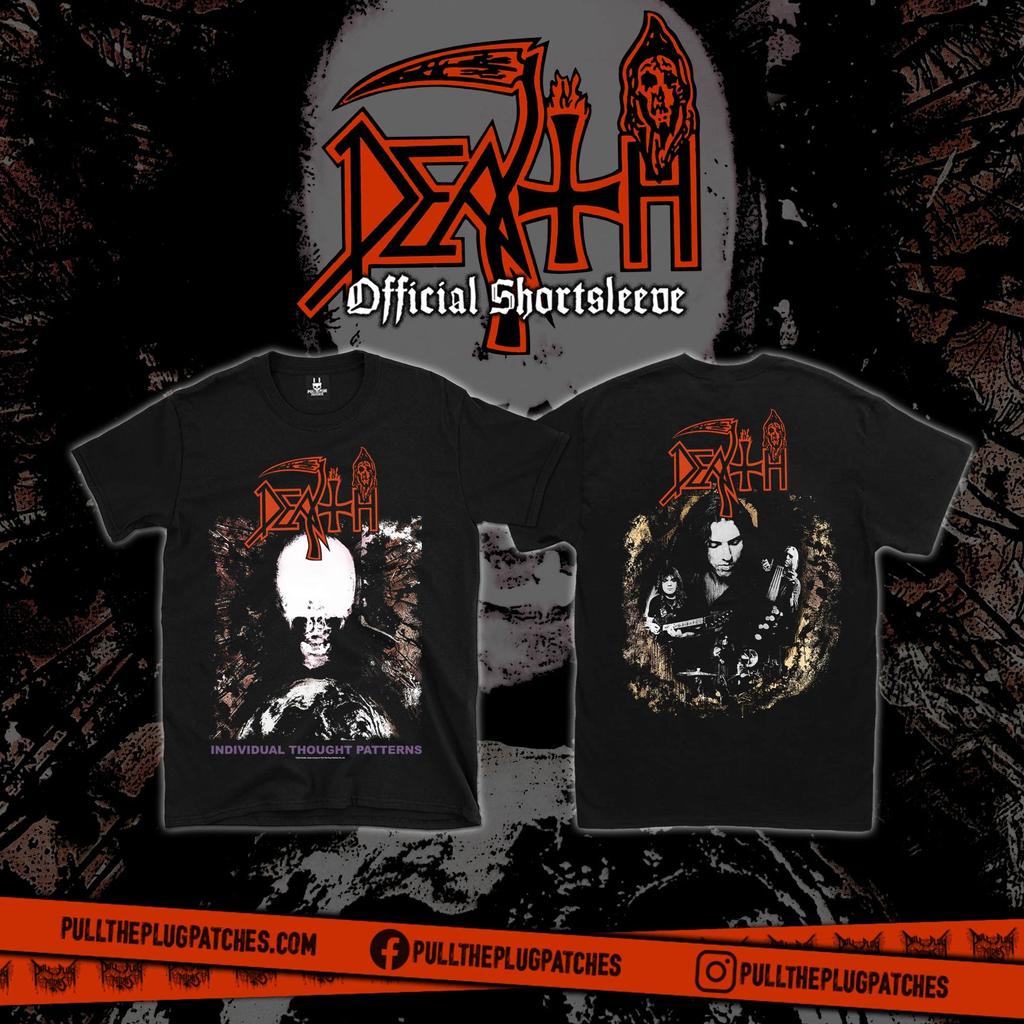 Amerykański Zespół Death Metalowy Death Koszulka Męska Damska Bawełniana Oversize Y2k Streetwear Krótki Rękaw Wysoka Jakość Damska Męska Odzież