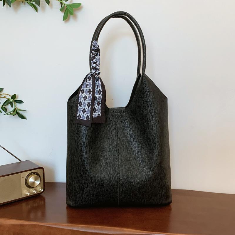 Bolsa de grande capacidade estilo estrangeiro retrô, bolsa de ombro feminina, bolsa versátil para viagem, bolsa portátil