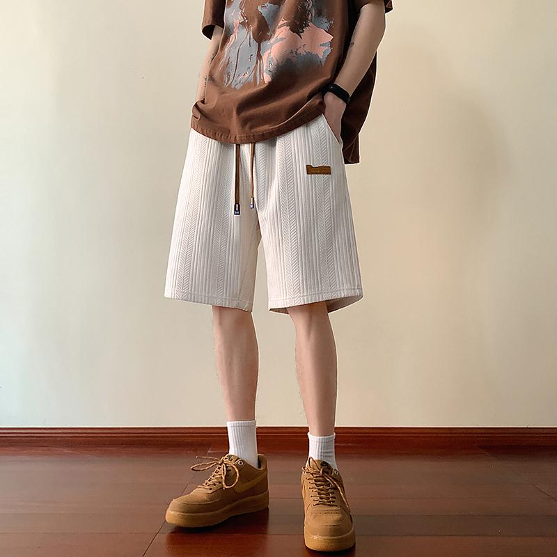 

Shorts Men s Casual Shorts Sports Shorts Solid Color Large Pants Beach Shorts 4XL білий