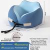 U-Shaped Memory Foam Travel Pillow for Neck and Cervical Spine Support
