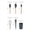 12Pcs /set Non-Stick Design Silicone Spatula Set Non-Stick Spatula Set  Kitchen Use