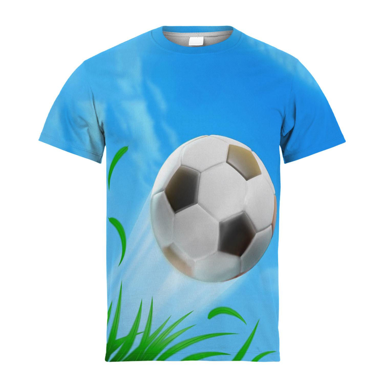 

Футболки для детей Футбол 3D Принт Firelight Soccer Детские Мальчики Девочки Повседневная модная футболка Harajuku Футболки Верхняя детская одежда 160