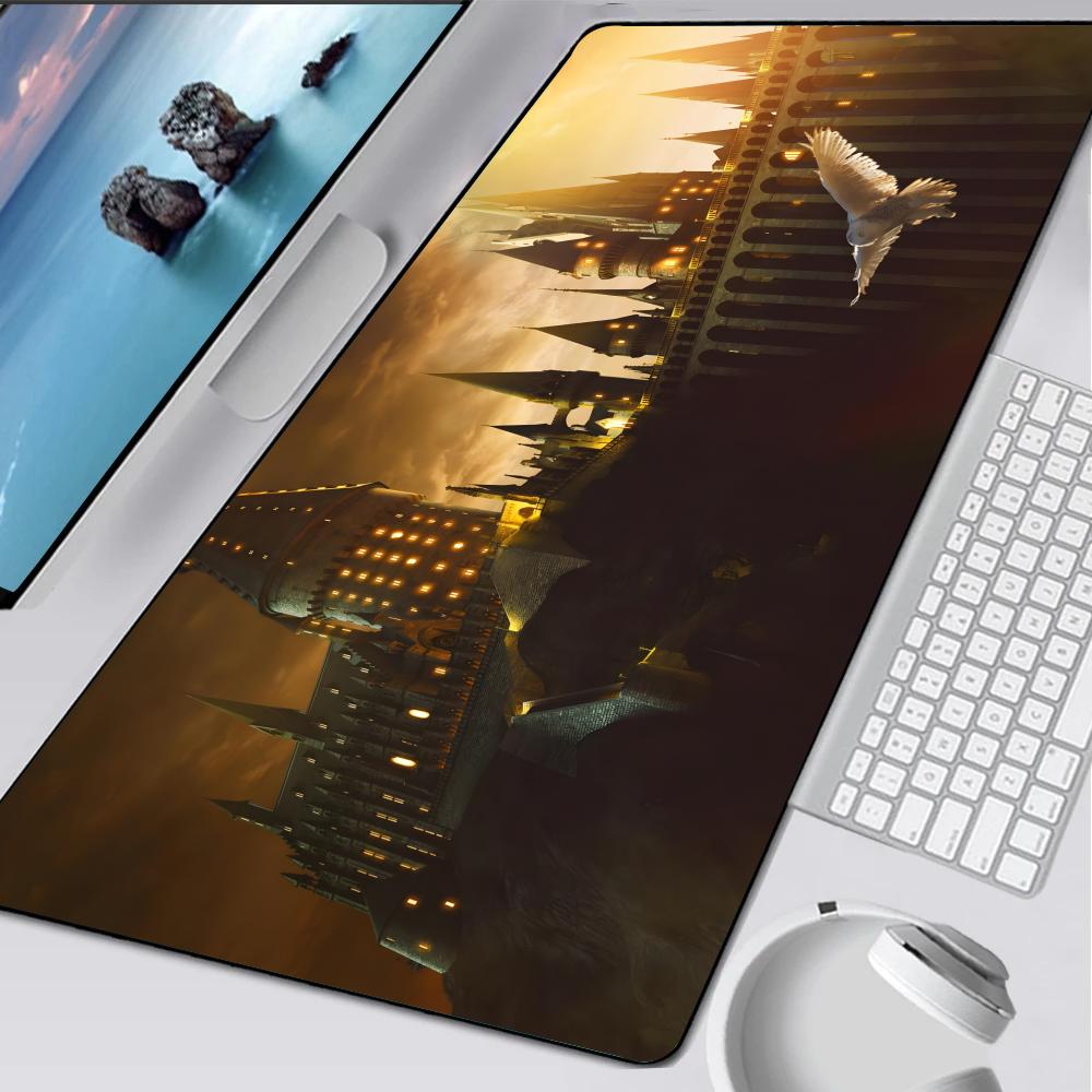 P-Potters W-Wand Art H-Harries Mouse Pad Rubber Mat Laptop Xxl Mousepad Notebook Gamer Computer Table Gaming Accessories
