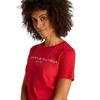 Tommy Hilfiger Womens/Ladies Cropped Logo Cotton T-Shirt