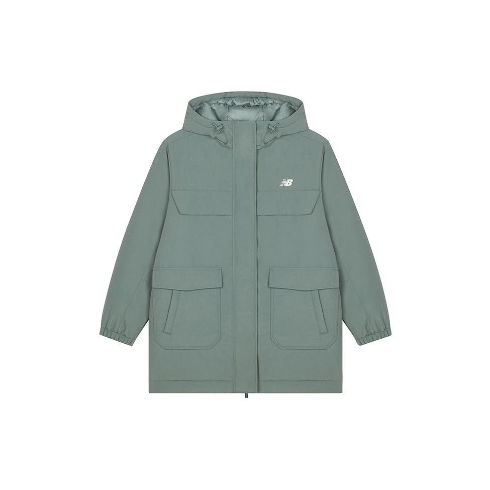 (WMNS) New Balance Long Down Jacket Asia Sizing  Green  Women s AWJ33332-DKJ S