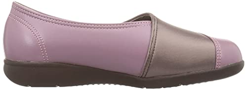 Kaihoshugi KHS-L158 Women's Comfortable Lightweight Flat Shoes, Berry, Size 22.0 cm, 3E