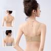 Strapless Seamless Bra for Women Breathable Ice Silk Beautiful Back Bra Anti-slip Gathering Bra Strapless Underwear Push Up Bra