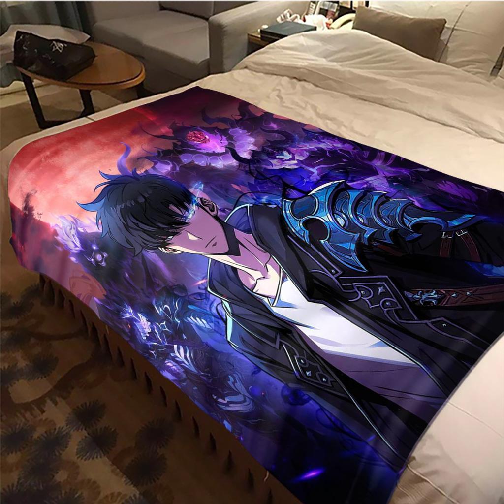 1 ks Flanelová deka s kresleným potiskem, Vysoce kvalitní, Pohodlná pro všechna roční období, Domácí dekorace, Teplo a pohodlí, Perfektní jako vánoční dárek k narozeninám