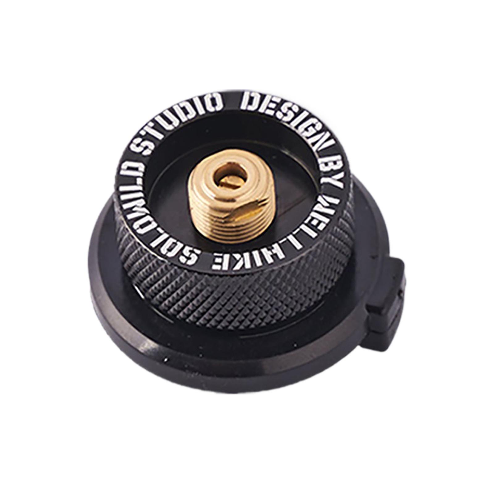

Butane to Propane Adapter Gas Converter Gas Canister Adapter Converter Connector Outdoor Camping Picnic Accessory чорний