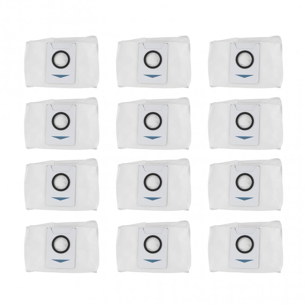 Pack of 12 Dust Bags for For Ecovacs For Deebot T20 For OMNI X1 and For TURBO