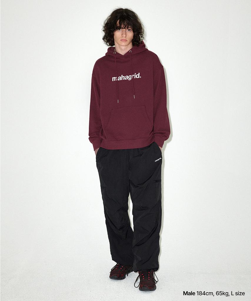 MAHAGRID Basic Logo Nylon Pant Black(Mg2Efmsc01A)