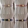 Waist Womens Cowhide Belt With Metal Pin Buckle Dress Suit Shapewear Belt