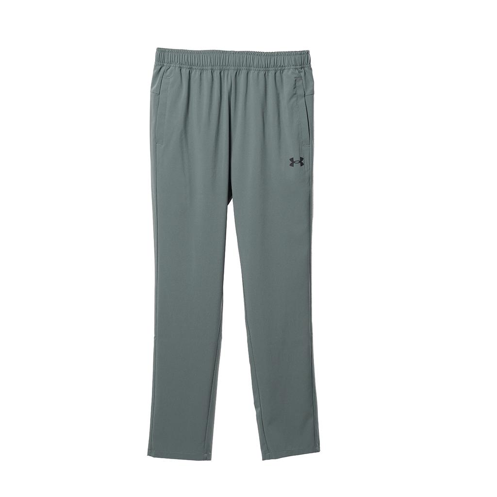 Under Armour Casual Versatile Loose Fit Small Logo Straight Leg Knit Sports Pants Unisex Pants Blue Gray 25500705-709