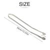 BBQ Sausage Turning Tongs, Hot Dog Tongs, Stainless Steel BBQ Kitchen Tongs