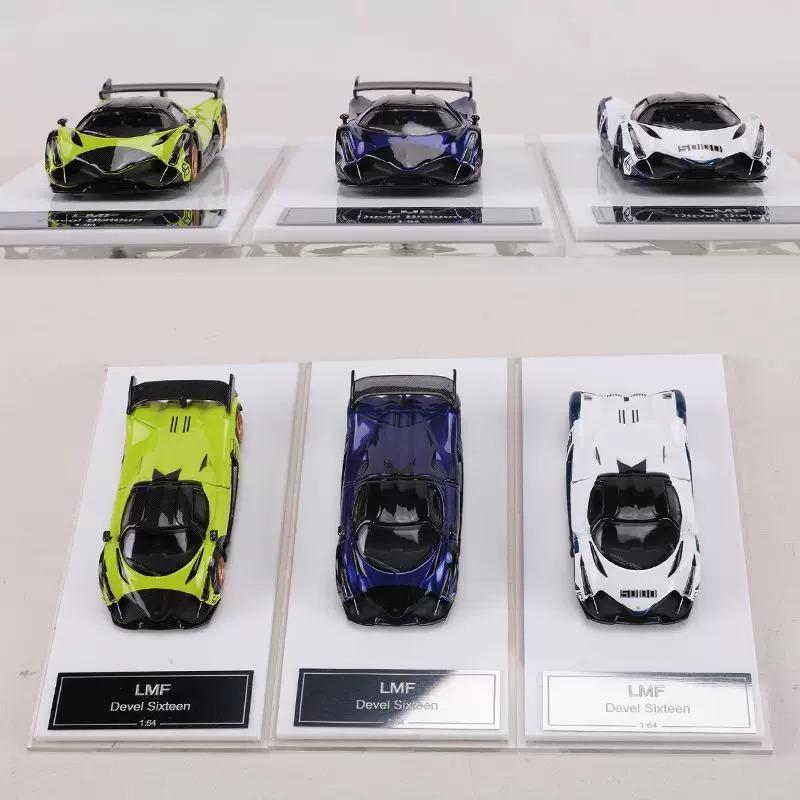 Lmf 1:64 Scale Devel 16 Alloy Car Model Static Display Collectible Ornament Anniversary Gift