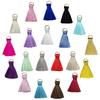 Colorful Silk Thread Tassel Pendant - 2.3 Cm Small Hanging Loop for Clothing & Crafts
