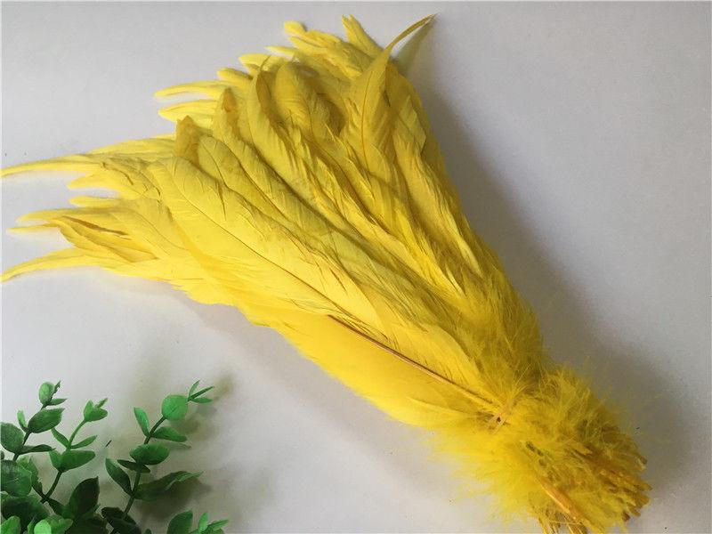 10Pcs/lot Natural Rooster Tail Feathers 25-30CM 10-12" Pheasant Feathers for Crafts Wedding Decoration DIY Clothes Plumas