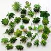 1Pc Small Artificial Succulents Fake Lotus Lithops Flower PVC Succulent Plants Wedding Party Home Floral Decoration