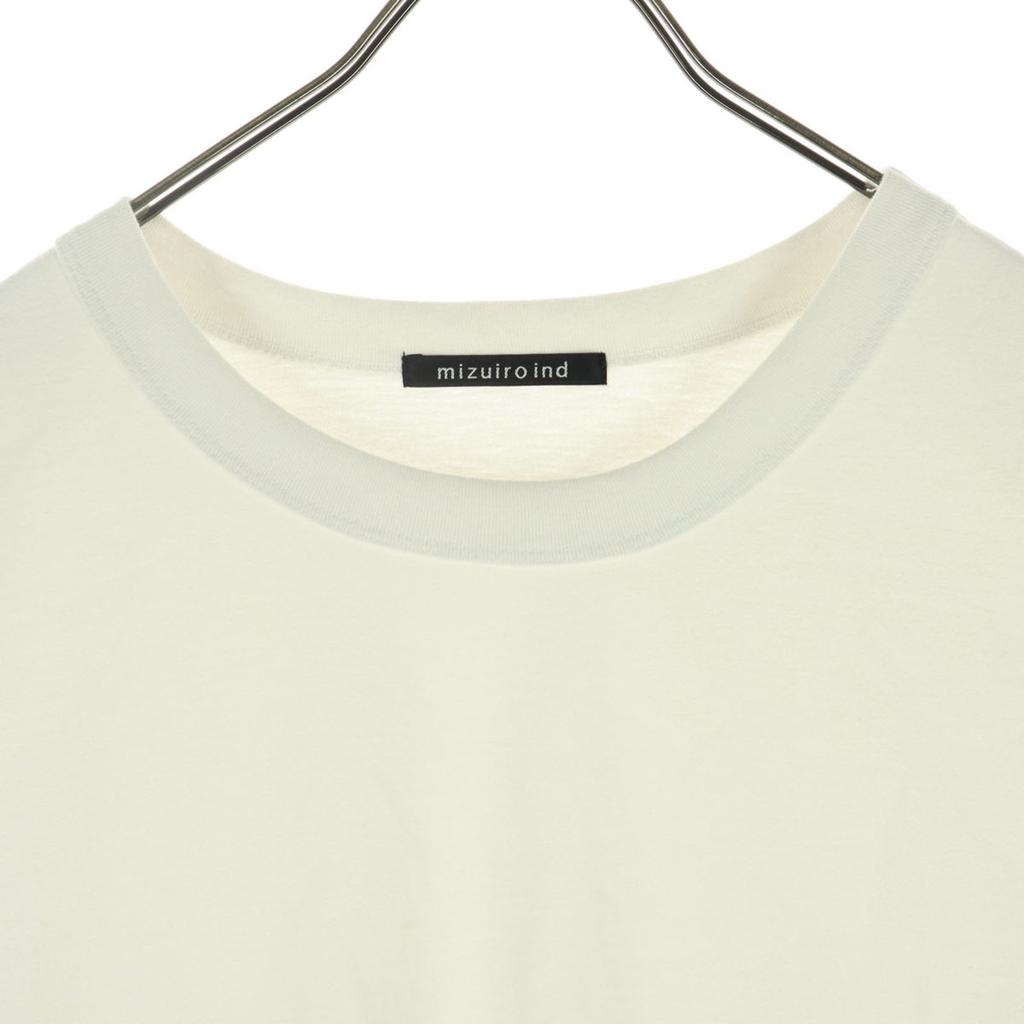 Mizuiro Ind Made In Japan Short Sleeve Rhinestone T-shirt White Women Used