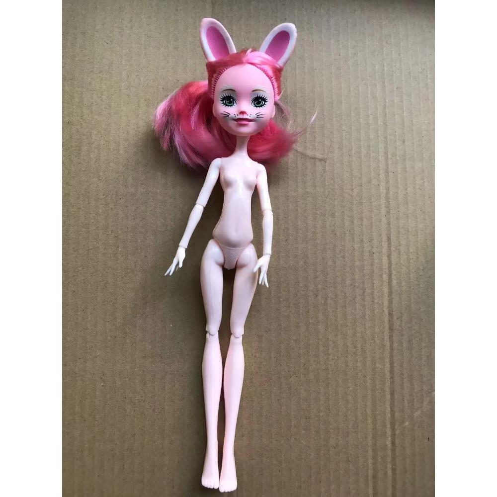 Slim Doll Body Heads Colorful Hair Doll Head Green White Black Brown Pink Beige Color Doll Body Multi Joints Movable Doll Figure