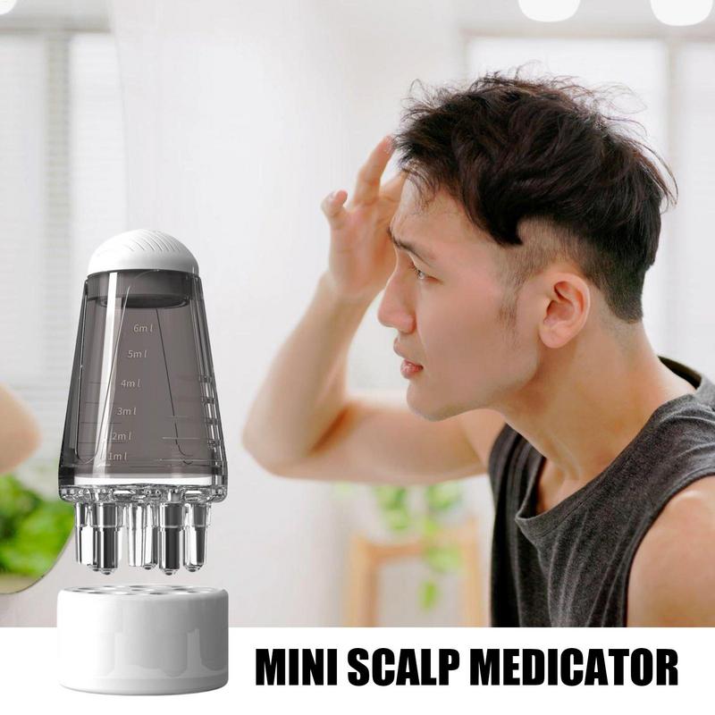 Scalp Applicator Liquid Comb Portable Mini Massage Comb Essential Oil Liquid Guiding Massager Anti Hair Loss Scalp Care Tools