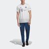 Adidas Bayern Munich Home Sports Short Sleeve Football Jersey 2019-20 Season Men Tops White DW7406