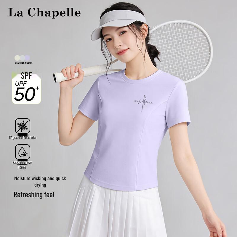 La Chapelle Women's Stylish Quick-Dry UV Protection Short Sleeve T-Shirt