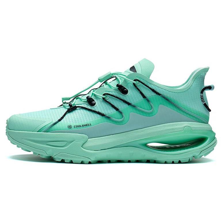 

New LiNing Yijie Durable Breathable Low Top Running Shoes Men s Aqua Green ARDT011-2 41
