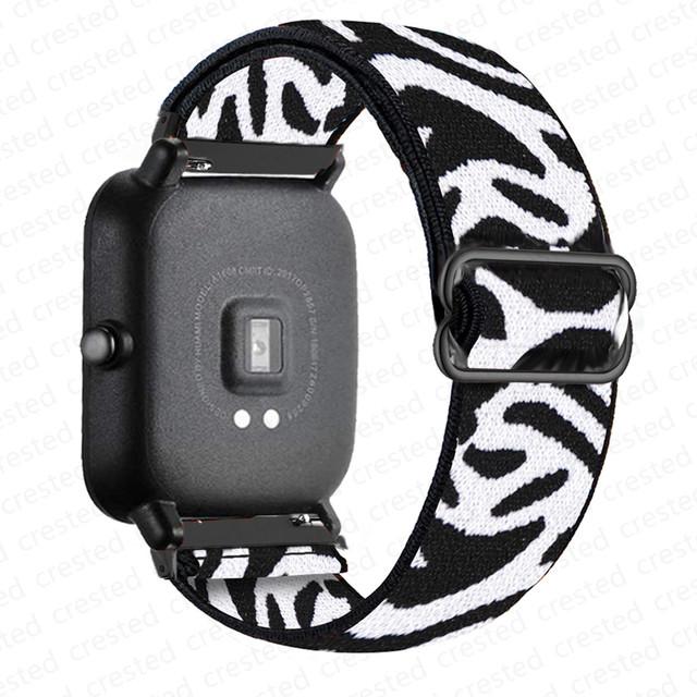 Nylon Band For Amazfit GTS 4/2/2e/3/GTS2 Mini/GTR/4/3/Pro/GTR2/stratos Bracelet Correa Amazfit Bip 6 5 3 20mm/22mm Watch Straps