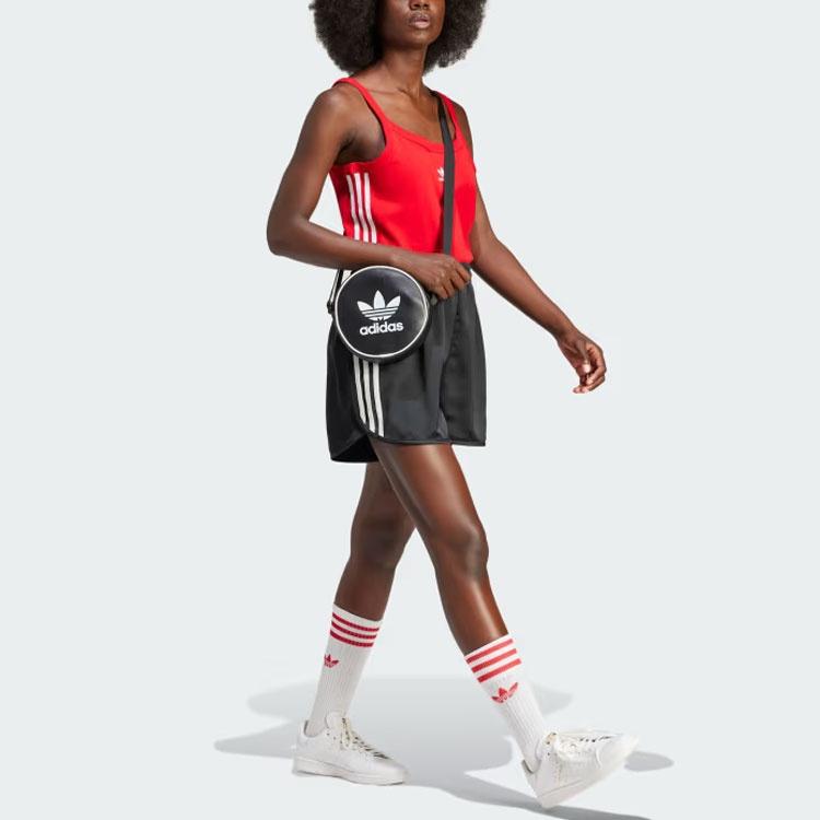 (WMNS) Shorts da Sprint in Raso adidas Taglia Asiatica 'Nero' Donna IU2528
