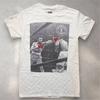 Muhammad Ali Hybrid Apparel Graphic Tee White Red Foil Boxing  Shirt Mens Small