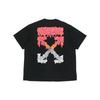 OFF WHITE Koszulka z strzałką Markerową OMAA038S21JER0021025