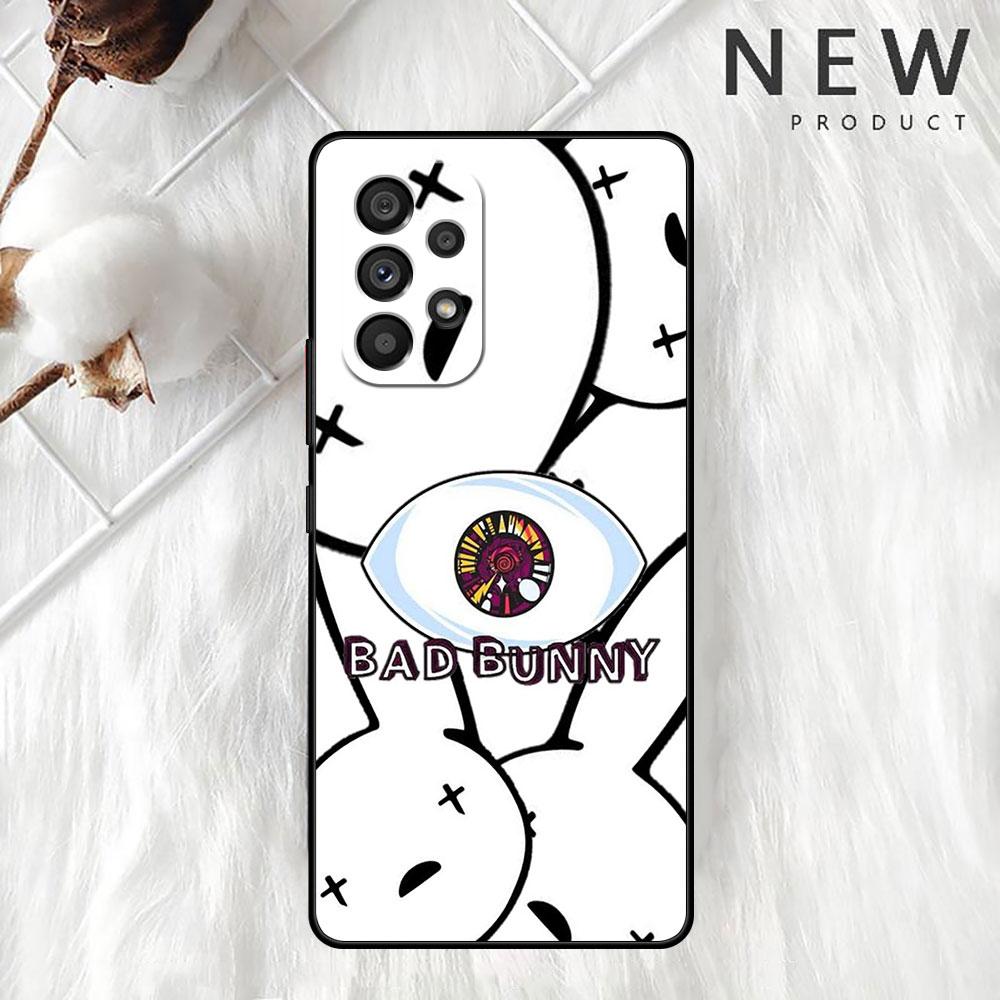 Anime Bad Bunny Cover For Samsung Galaxy A52 A12 A51 A32 A21s A71 A32 5G A12 A22 A53 A31 A13 A72 A02s A41 A03 A04 Phone Cover