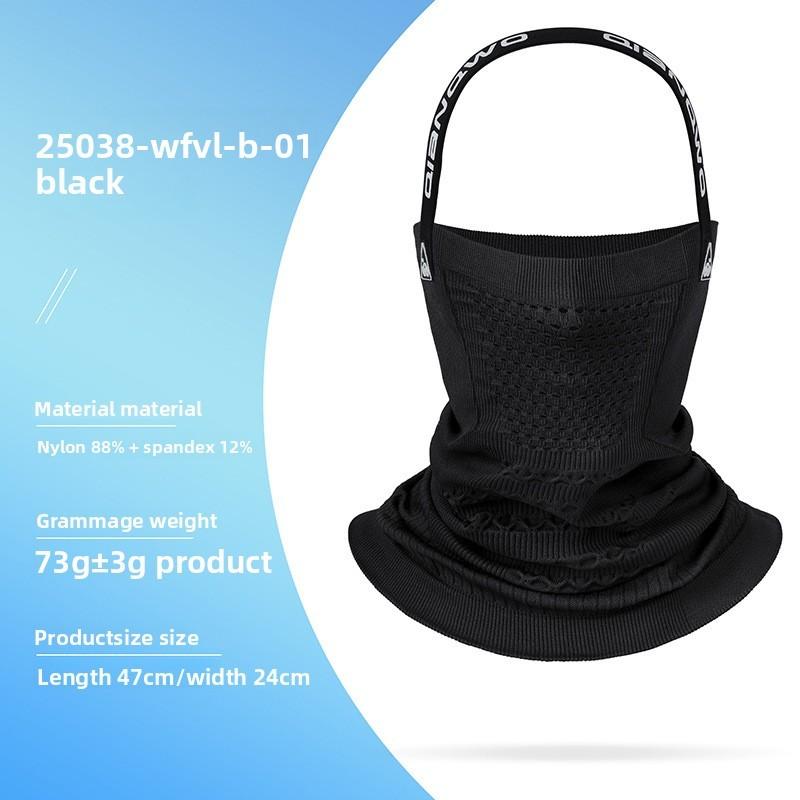 Cycling Face Mask With Thickened Windproof Neck Gaiter For Winter Sports And Outdoor Riding
