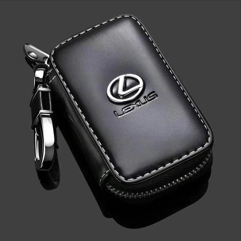 

1PCS Lexus IS250 IS300 RX350 LS500 LX600 NX260 CT200 EX350 NX300h GX550 Genuine Leather Car Key Case Bag Wallet Multi Function