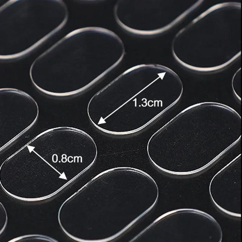 Removable Double Sided Gel Glue Pads Self Adhesive Dots Action Figures Poster Dolls Wall Hanging Clear Sticky Glue Fixed Patches