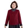 French Style Woolen Maternity Coat & Short Red Chinese Dress for Autumn/Winter Weddings and Banquets
