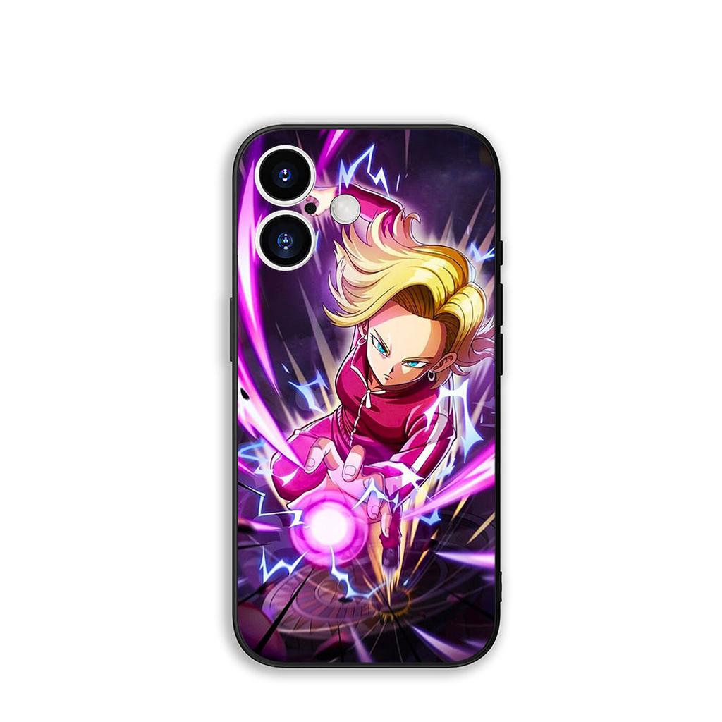 Cover Android 18 Dragon Gokus Ball for Samsung Galaxy A36 A17 A26 A07 A35 A54 A53 A13 A33 A34 S8 S9 S20 S21 FE S10 Plus Case