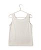 ROPE PICNIC Glitter Tank Light Gray Women's Top, (08)