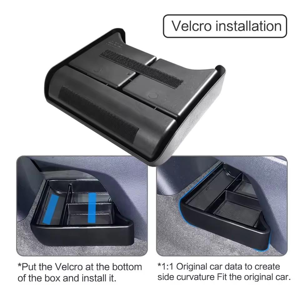 For VW Volkswagen ID.4 ID4 ID 4 Center Console Storage Box Central Tray Organizer Car Interior Accessories